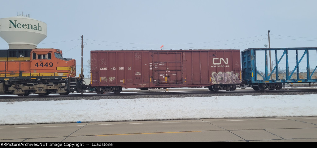 CNIS 412051 BNSF 4449